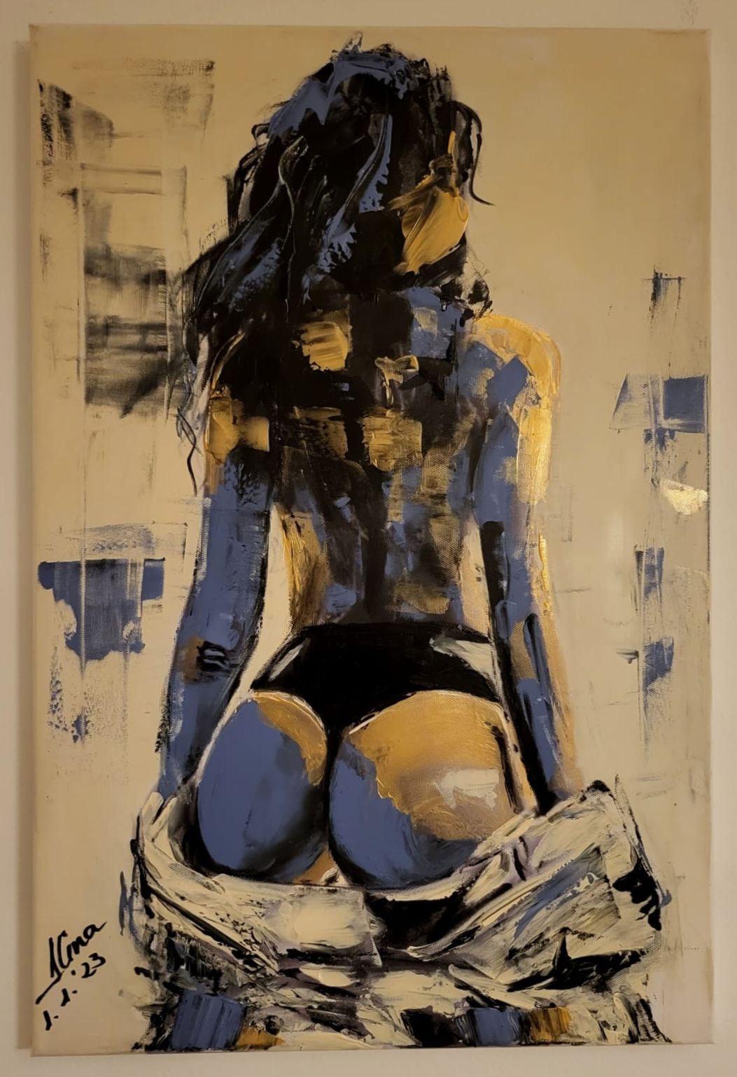 ArteDiAlina.com painting: It's not about intelligence